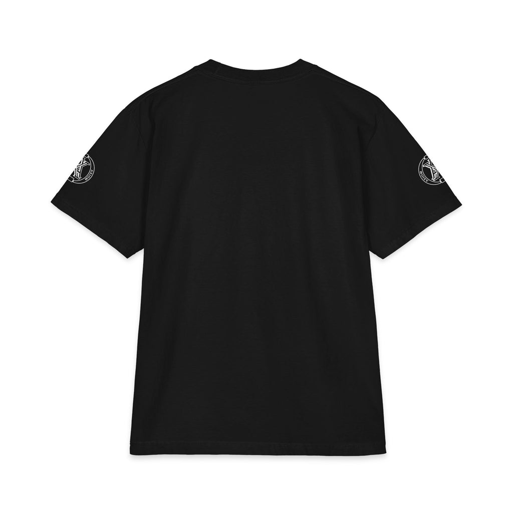 Fear No Evil Graphic Tee — Gothic Metal Band Style Short Sleeve