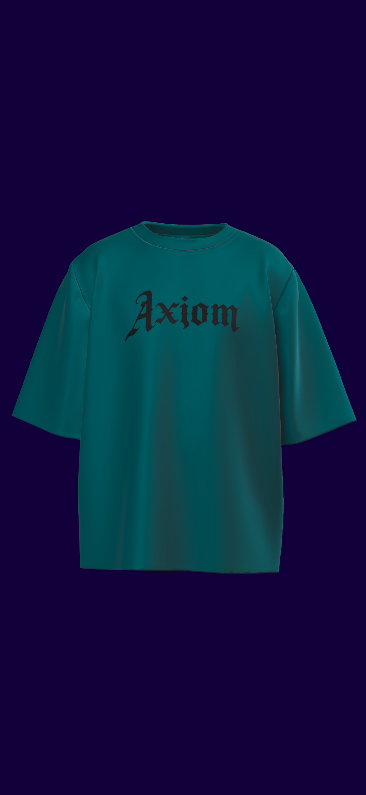 Axiom "Trust No One" Heavyweight Oversized Tee –