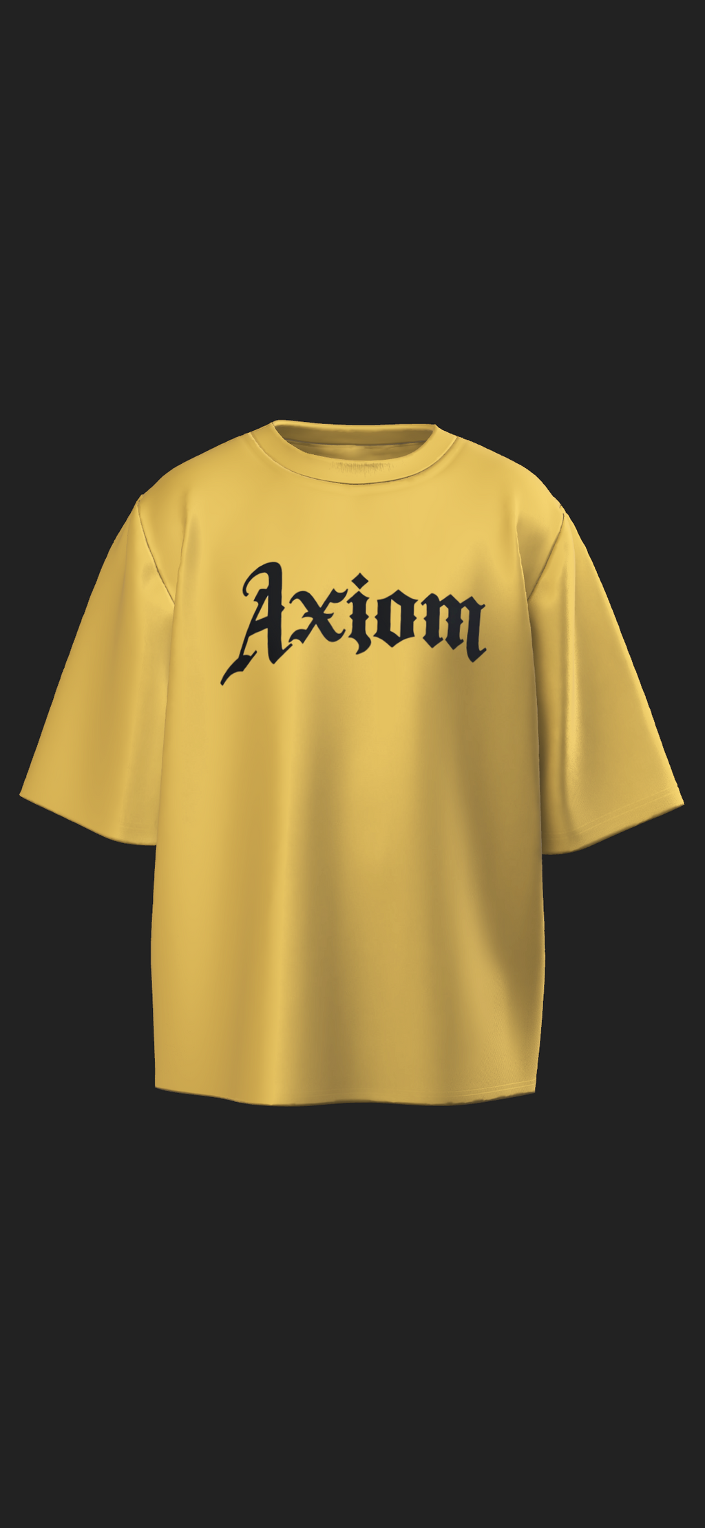 Axiom "Urban Style" Heavyweight Oversized Tee