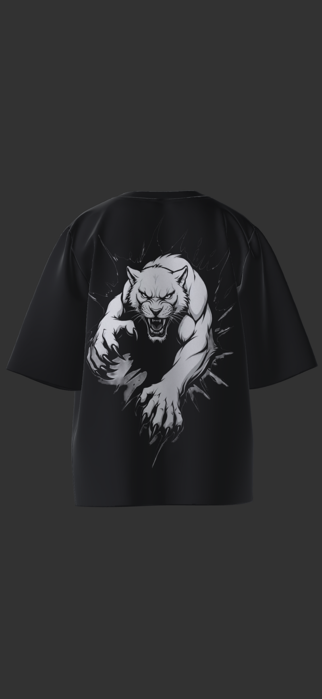 Axiom "Shadow Beast" Heavyweight Oversized Tee