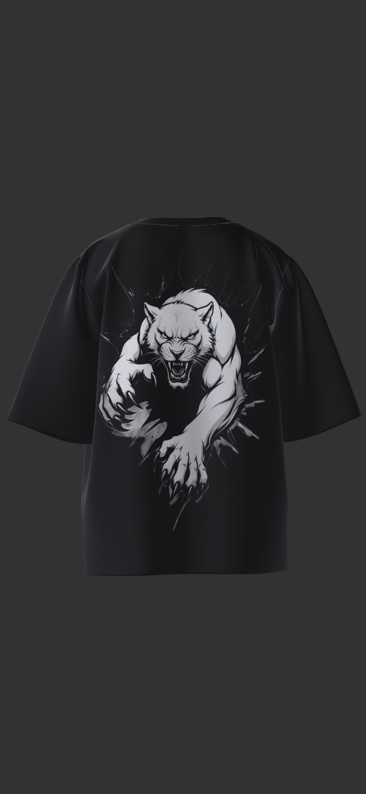Axiom "Shadow Beast" Heavyweight Oversized Tee
