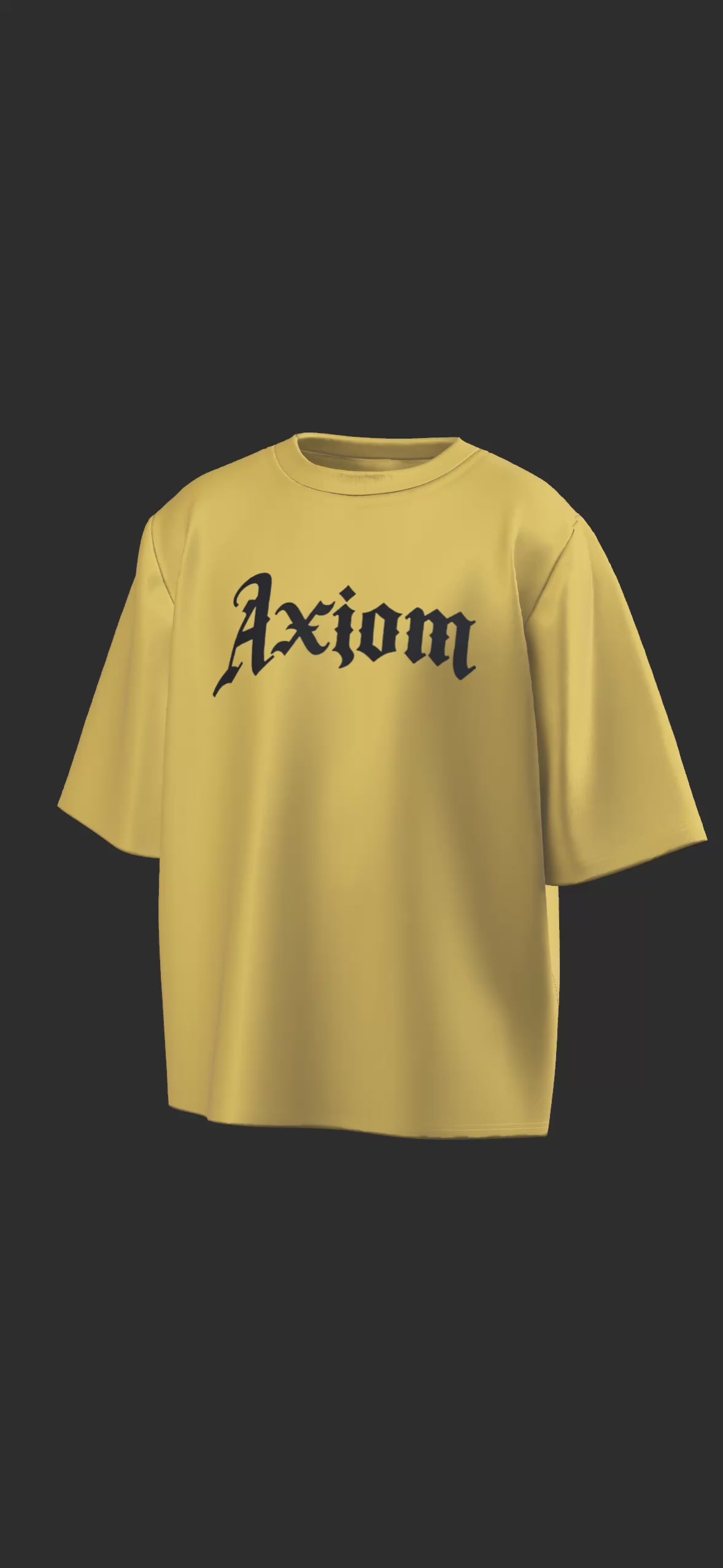 Axiom "Urban Style" Heavyweight Oversized Tee