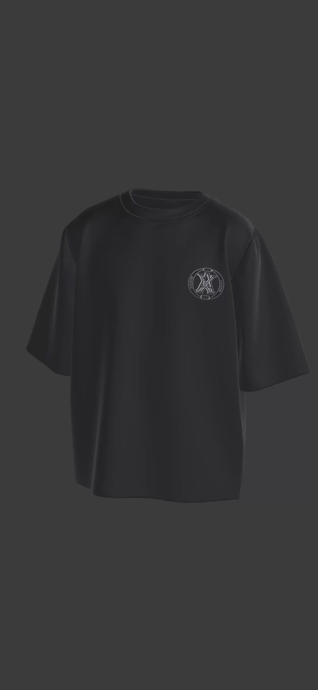 Axiom "Shadow Beast" Heavyweight Oversized Tee