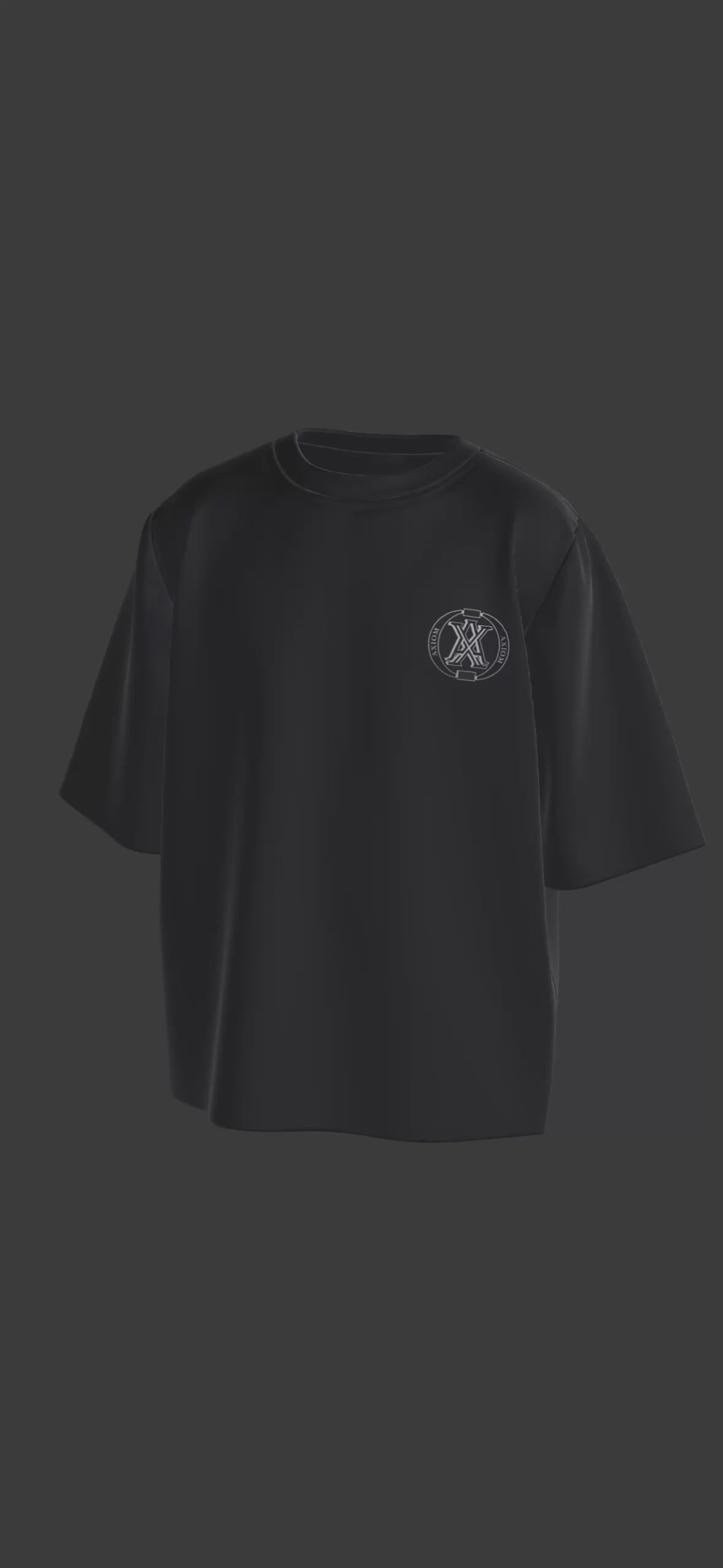 Axiom "Shadow Beast" Heavyweight Oversized Tee