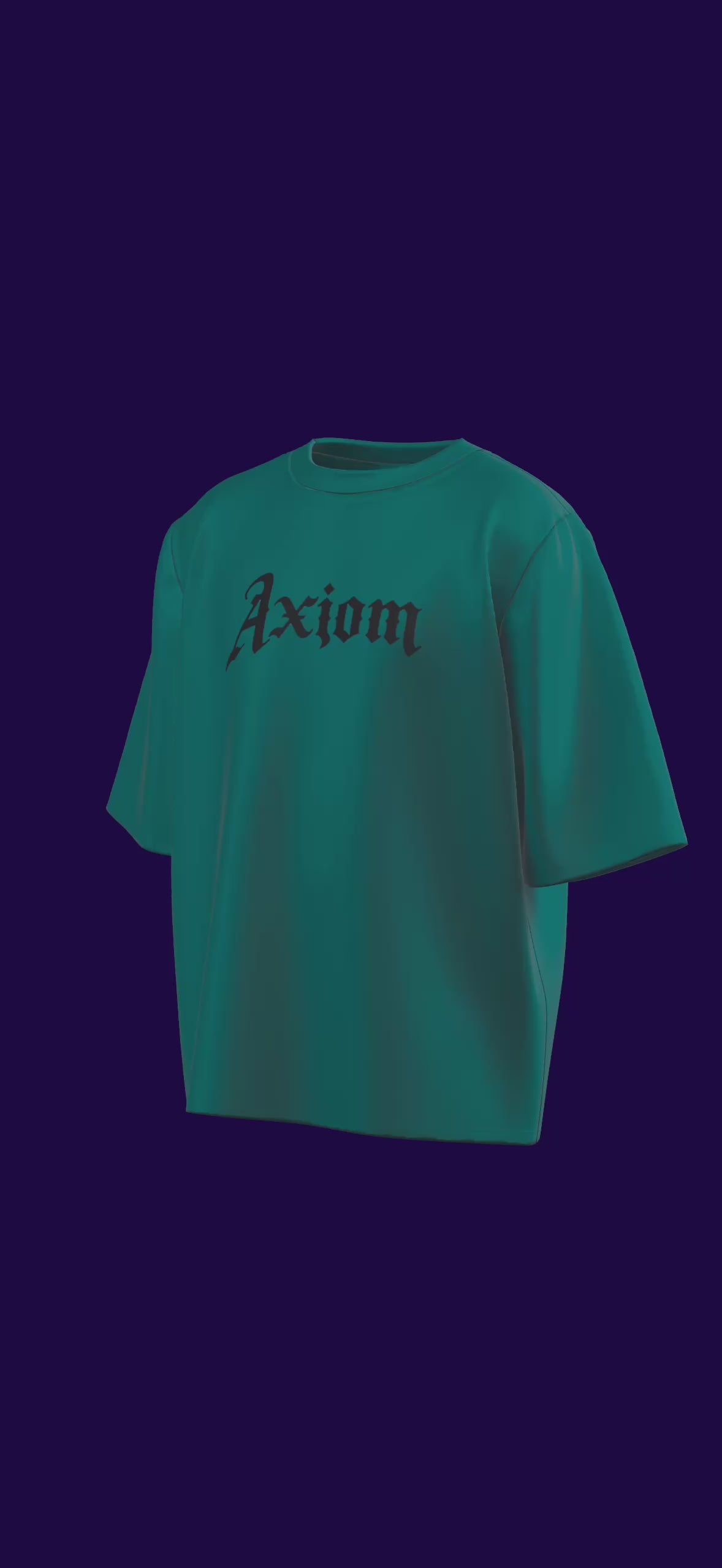 Axiom "Trust No One" Heavyweight Oversized Tee –
